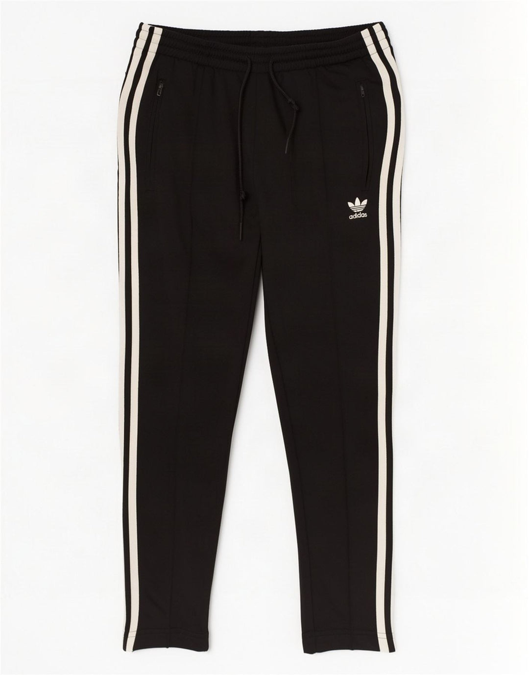 Adidas Womens Crop træningsdragt Bukser UK 6 XS Sort Polyester