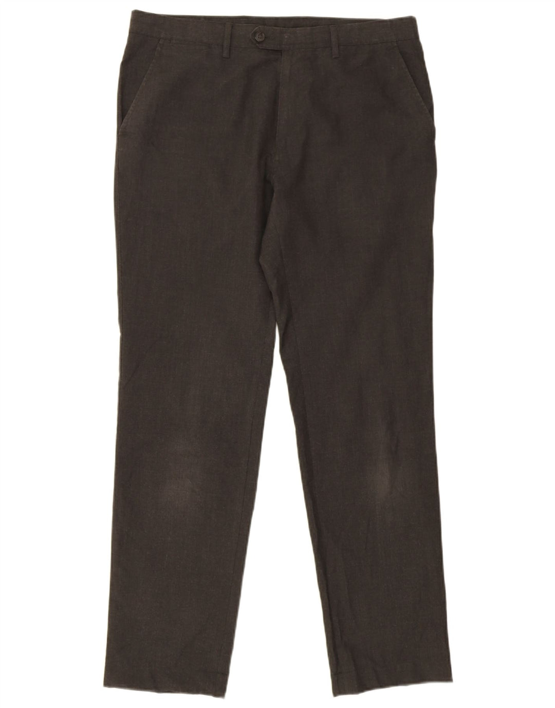 Marks & Spencer Herre Slim Fit Chino Bukser W34 L31 Grå Houndstooth