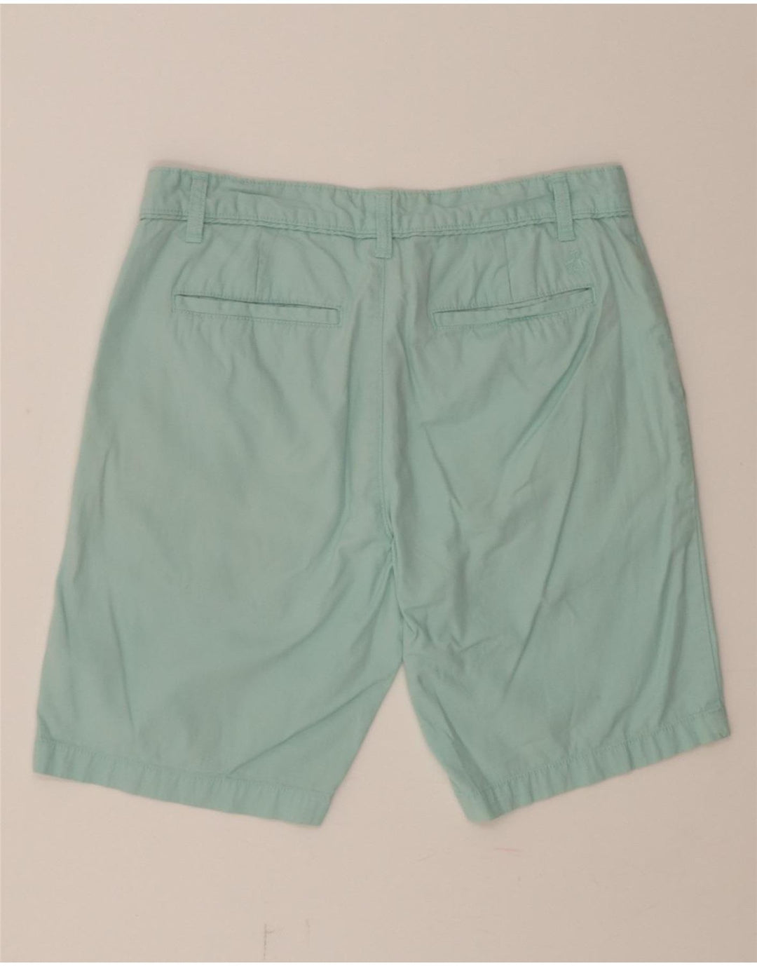 PENGUIN Womens Chino Shorts W31 Medium Turquoise Cotton Vintage Penguin and Second-Hand Penguin from Messina Hembry 