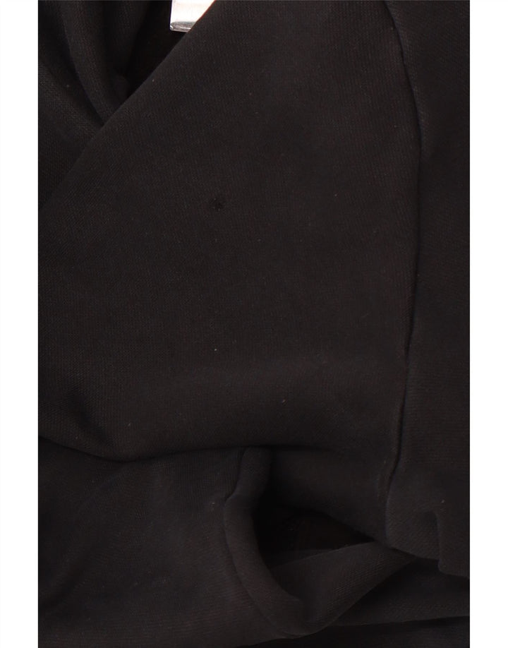 PUMA Mens Graphic Hoodie Jumper Medium Black Cotton