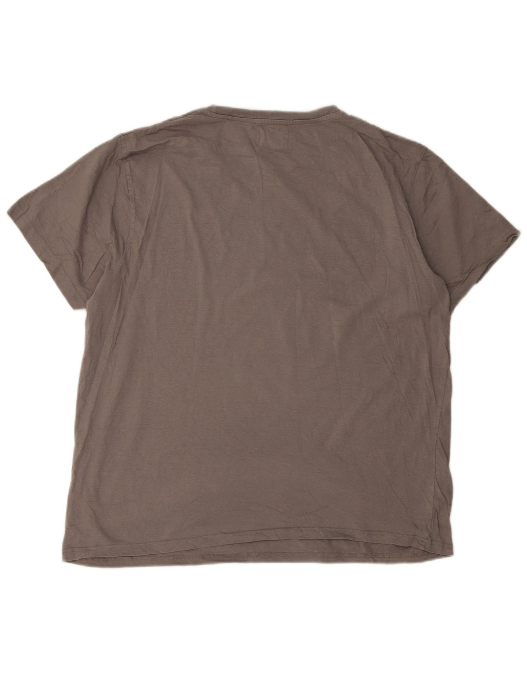 Saltrock Herre Grafisk T-Shirt Top 2XL Grå Bomuld