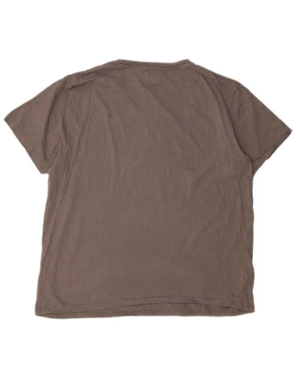 Saltrock Mens Graphic T-Shirt Top 2XL Grey Cotton