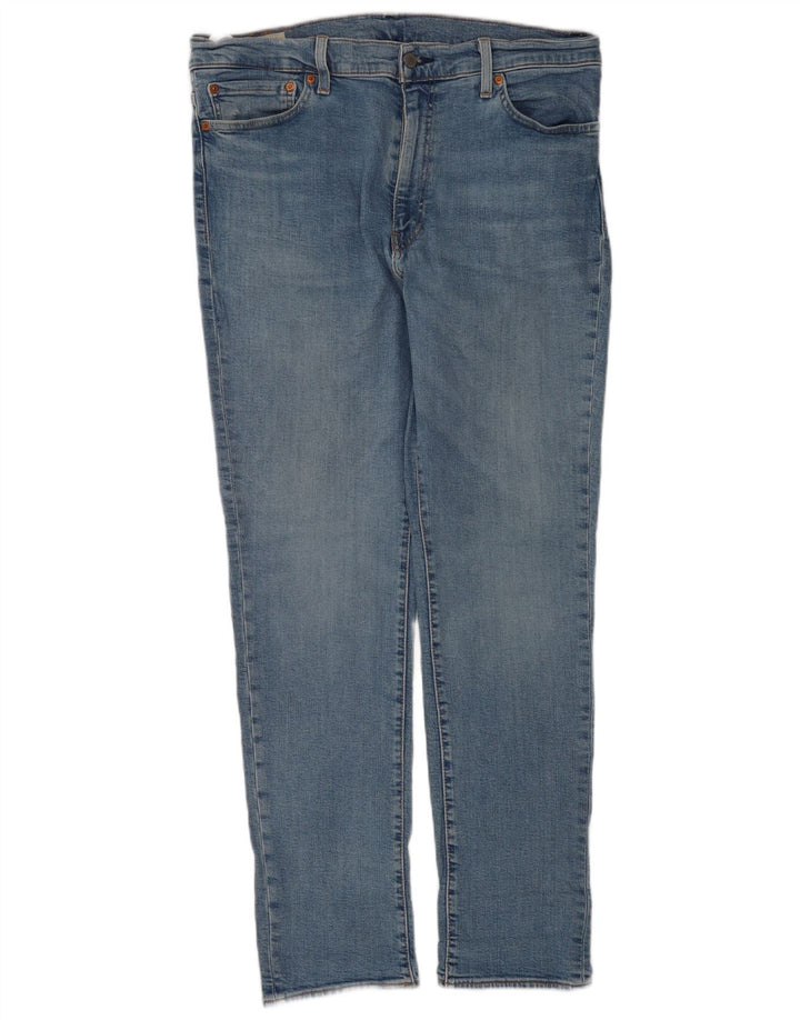 Levi's Herre 511 Slim Jeans W38 L32 Blå Bomuld