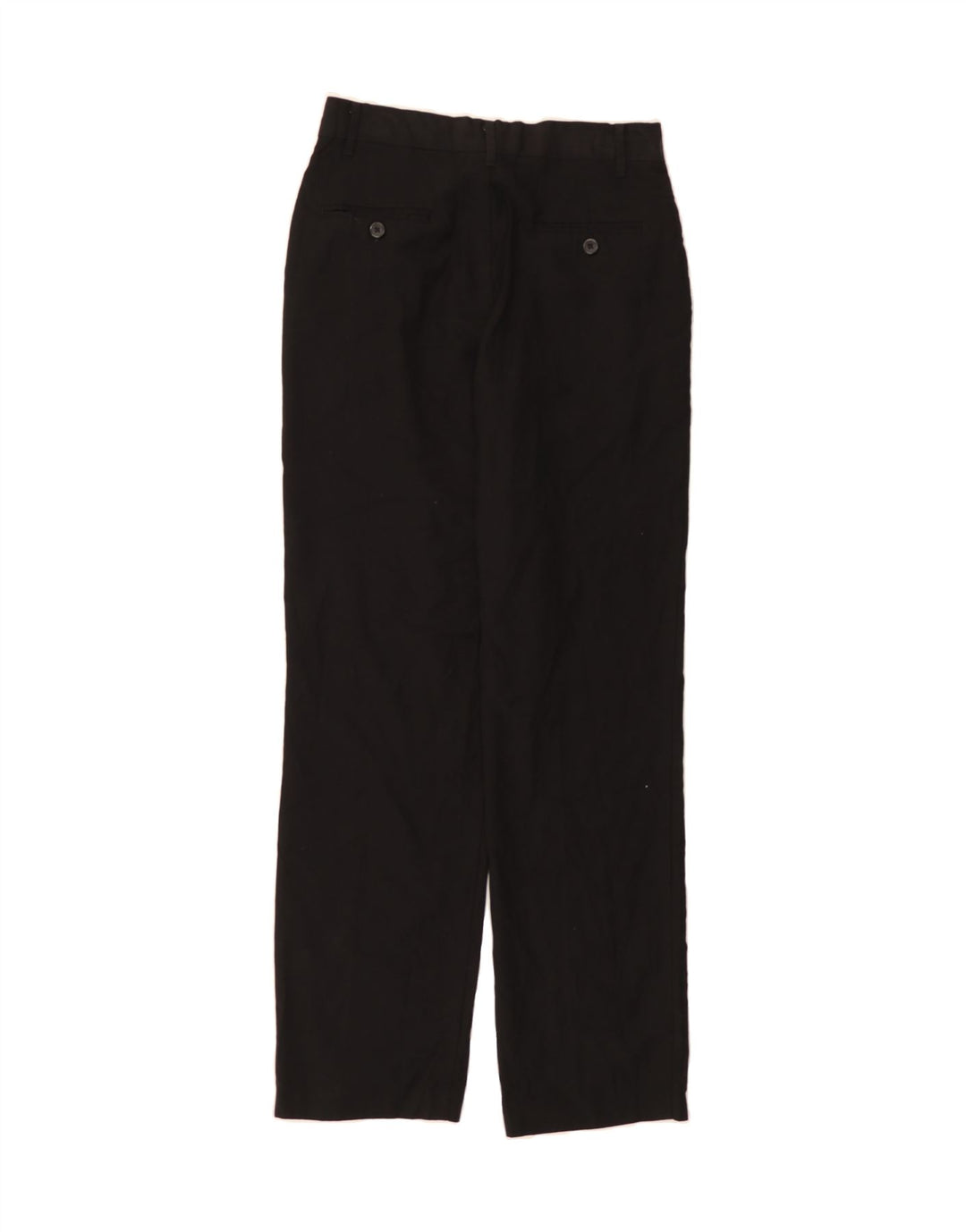 IZOD Boys Straight Chino Trousers 15-16 Years W26 L29 Black Polyester Vintage Izod and Second-Hand Izod from Messina Hembry 
