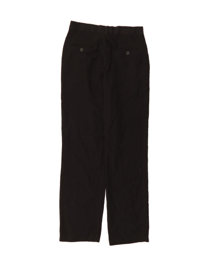 IZOD Boys Straight Chino Trousers 15-16 Years W26 L29 Black Polyester Vintage Izod and Second-Hand Izod from Messina Hembry 
