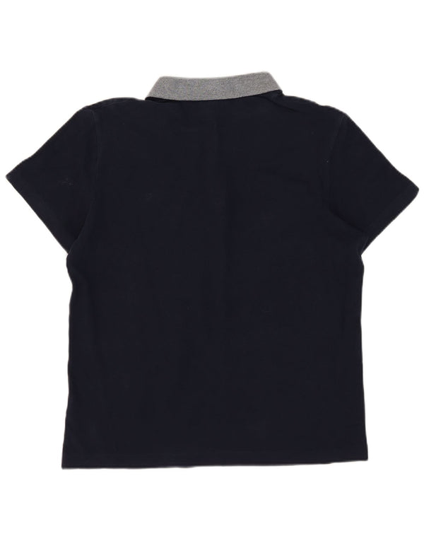 Lacoste Herre Regular Fit Polo Shirt Størrelse 4 Medium Marineblå Bomuld