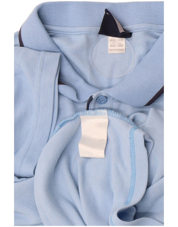 Umbro Herre Polo Shirt 2XL Blå Polyester