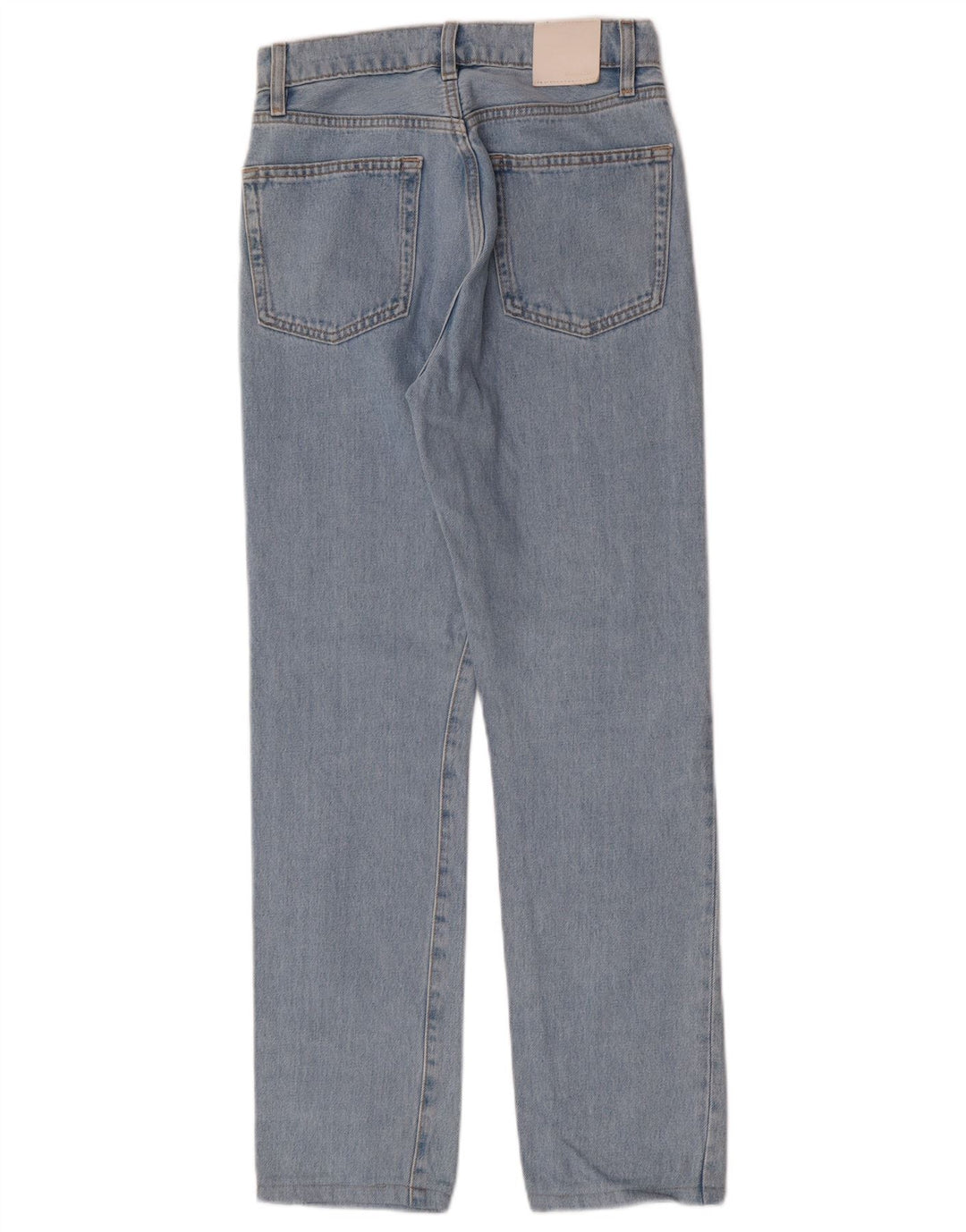 Massimo Dutti Dame Straight Jeans W25 L28 Blå