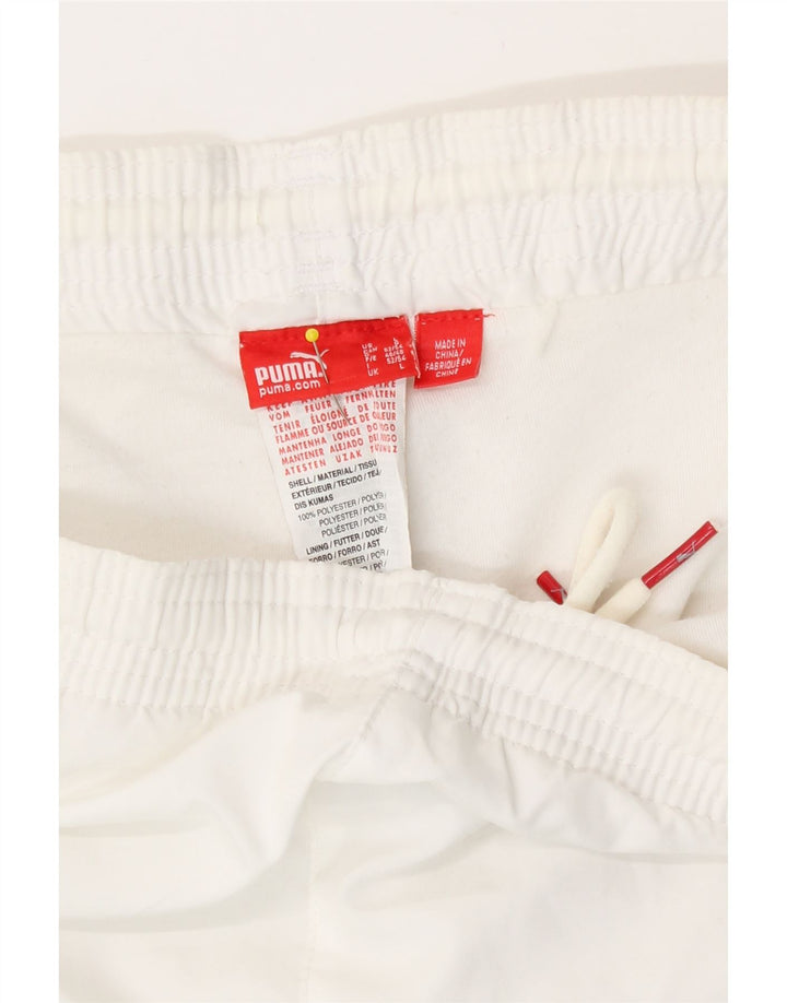 Puma Herre Sportshorts Store Hvide Polyester