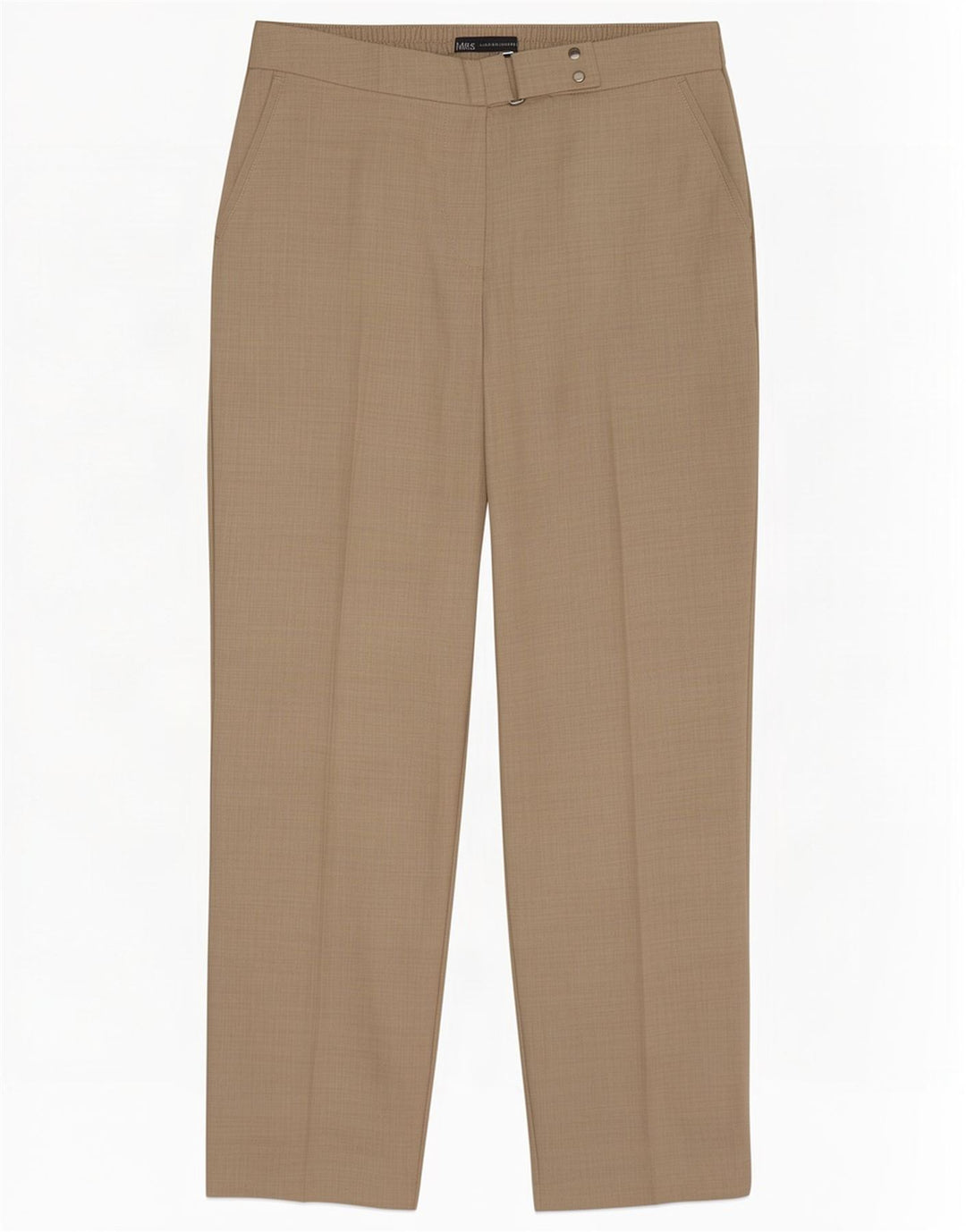 Marks & Spencer Lige jakkesæt til kvinder, bukser UK 12 Medium W30 L28 Beige