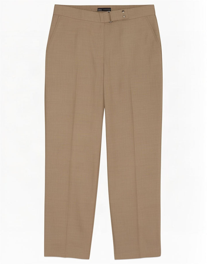 Marks & Spencer Lige jakkesæt til kvinder, bukser UK 12 Medium W30 L28 Beige