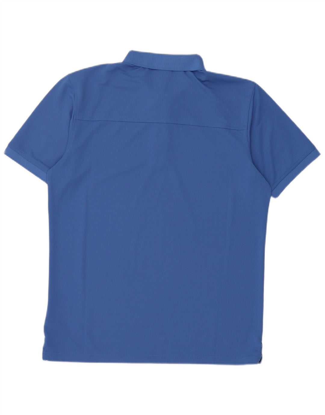 CALVIN KLEIN Grafisk poloshirt til mænd mellemblå polyester