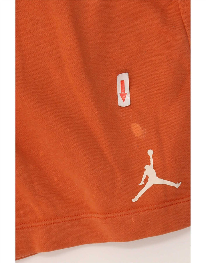 Jordan Herre grafiske sportsshorts Små orange bomuld