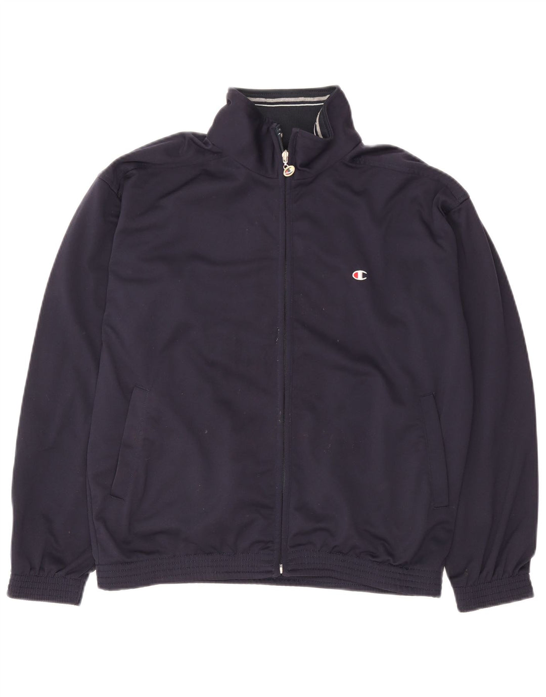 Champion Herre Loose Fit træningsdragt Top jakke Lille marineblå polyester