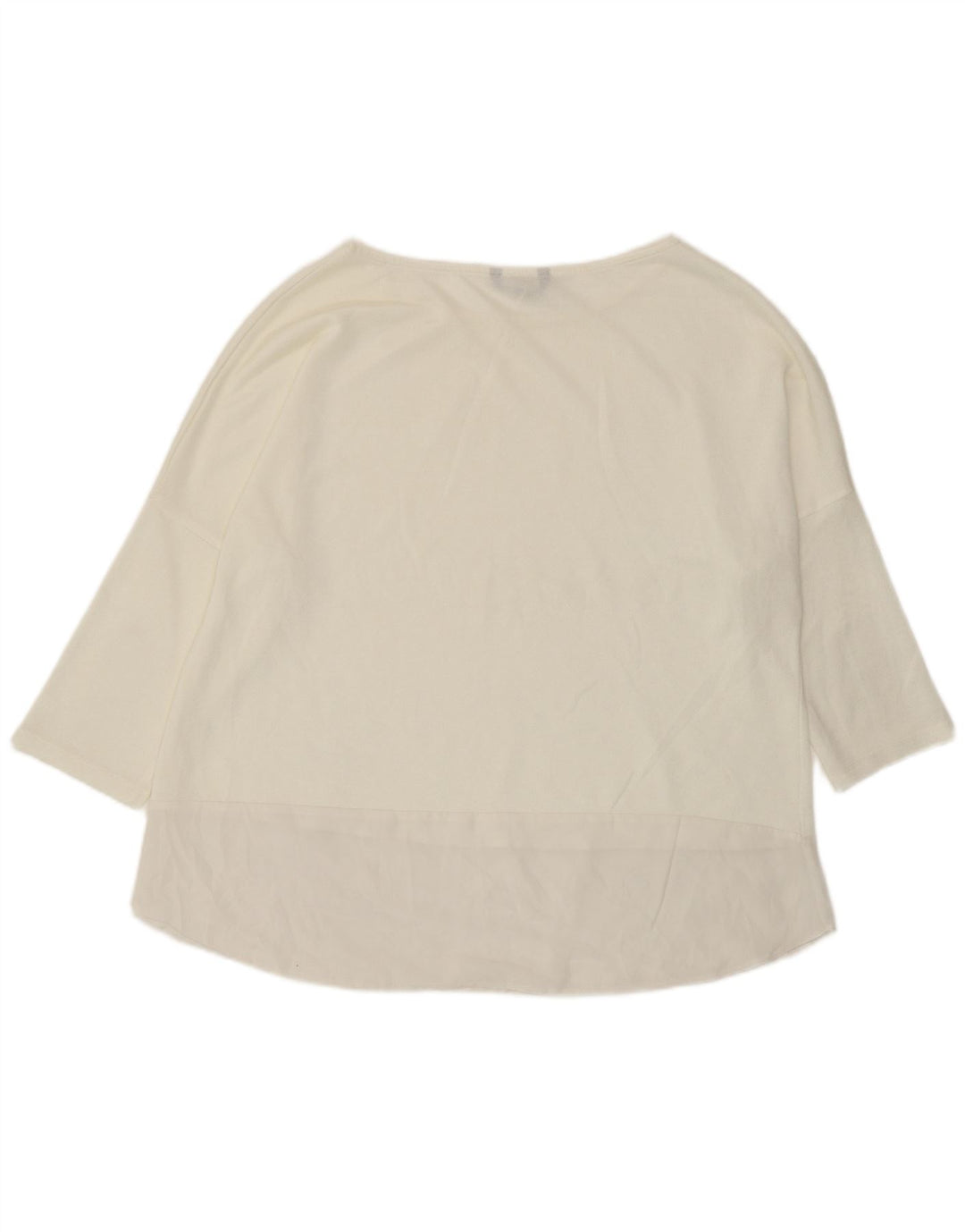 Marks & Spencer Dame Top 3/4 ærmer UK 18 XL Off White