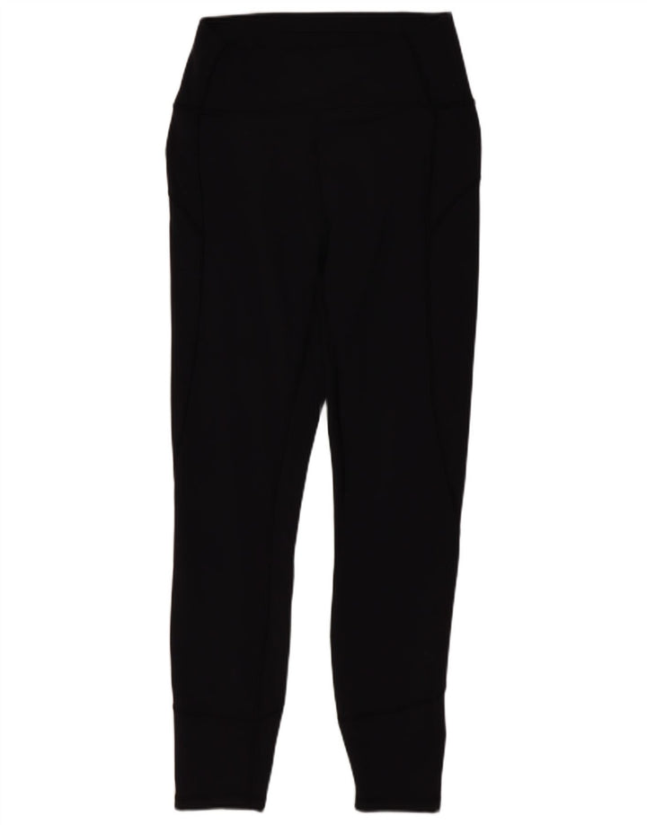 Lululemon Womens Crop Leggings US 6 Medium Black