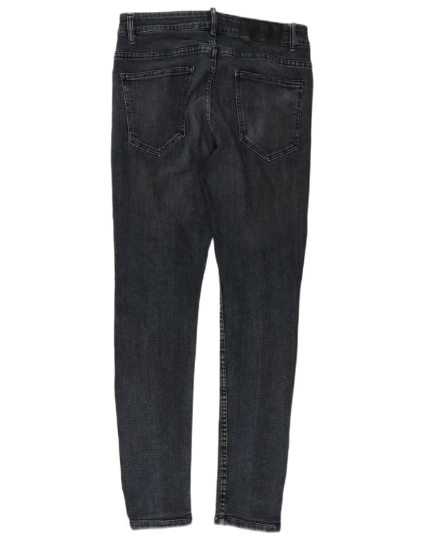 Zara Herre Skinny Jeans EU 40 Medium W31 L30 Blå