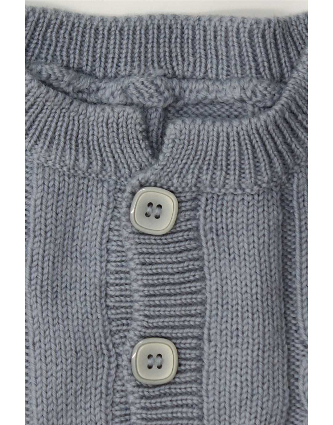 Vintage herre sweater med rund hals XL blå