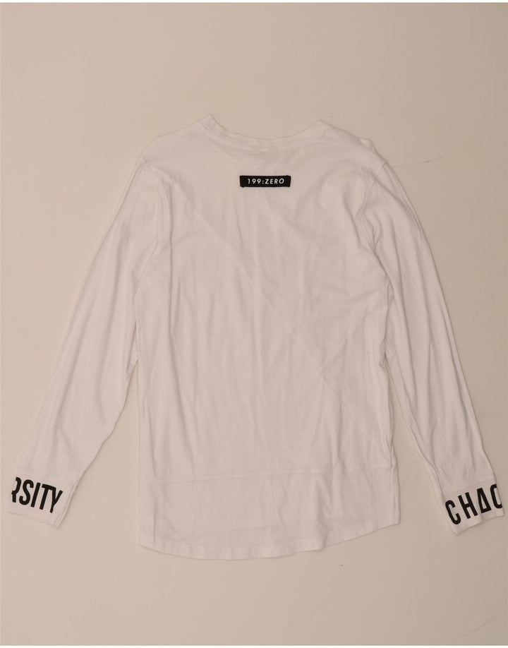 Jack & Jones Herre grafisk top langærmet lille hvid