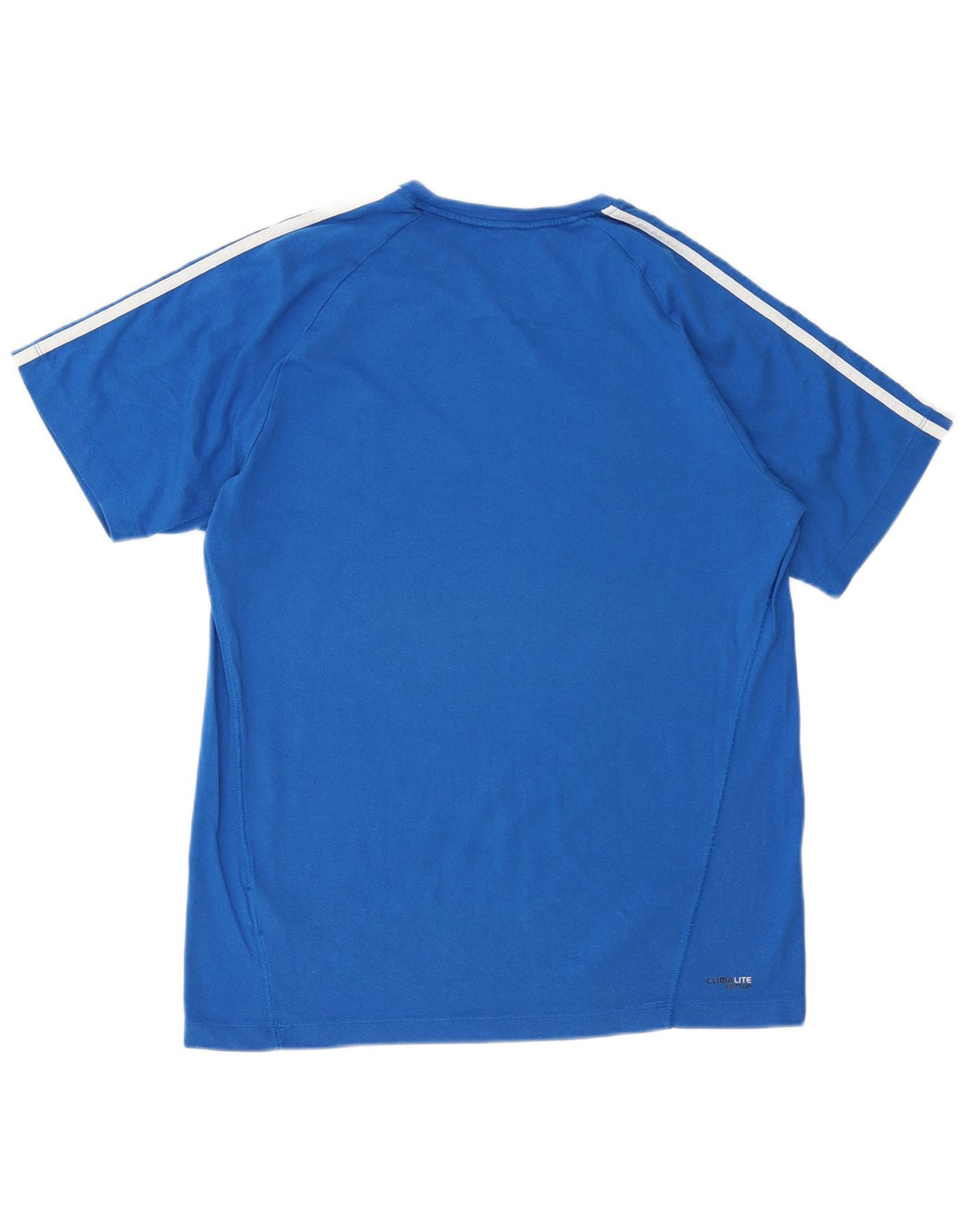 ADIDAS Herre Clima 365 T-shirt top mellemblå bomuld