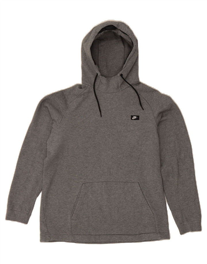 NIKE Mens Hoodie Jumper Large Grey Cotton Vintage Nike and Second-Hand Nike from Messina Hembry 