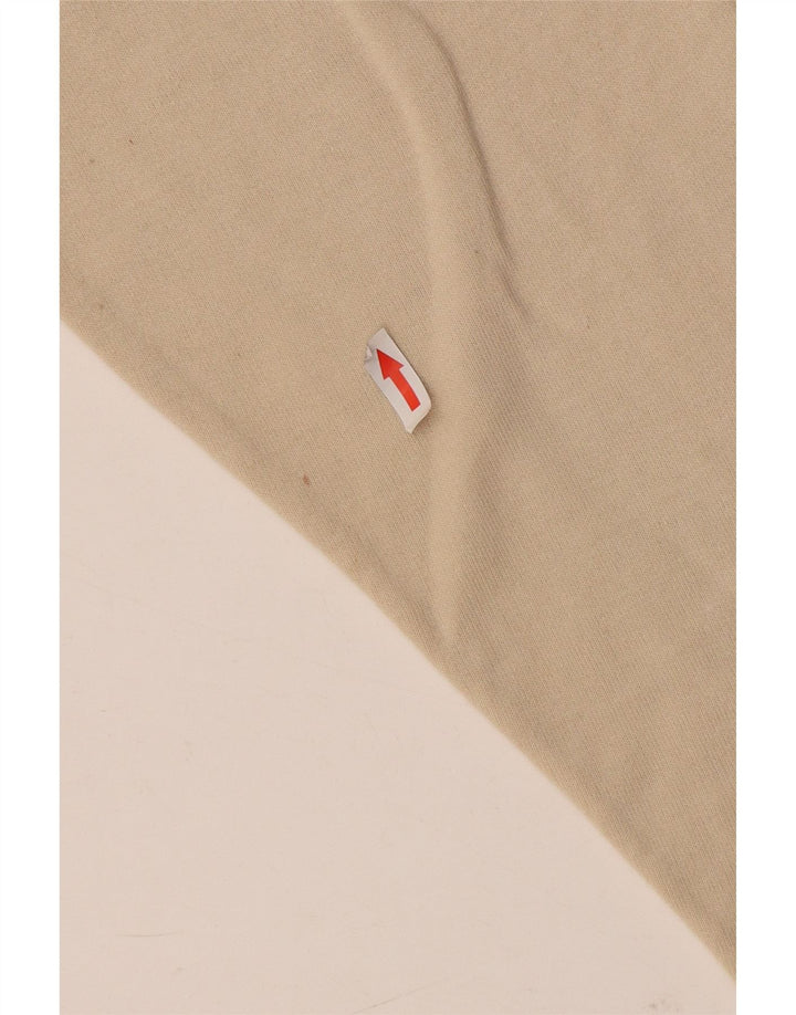 Lee Langærmet poloskjorte til mænd Stor beige bomuld