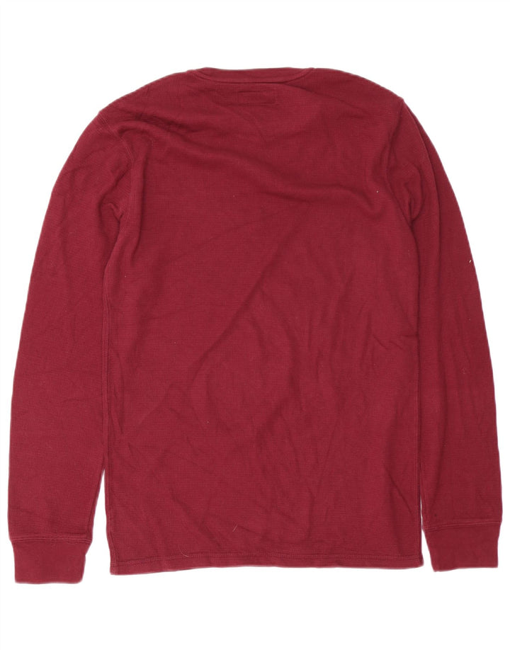 POLO RALPH LAUREN Herre Top Langærmet Medium Maroon Bomuld