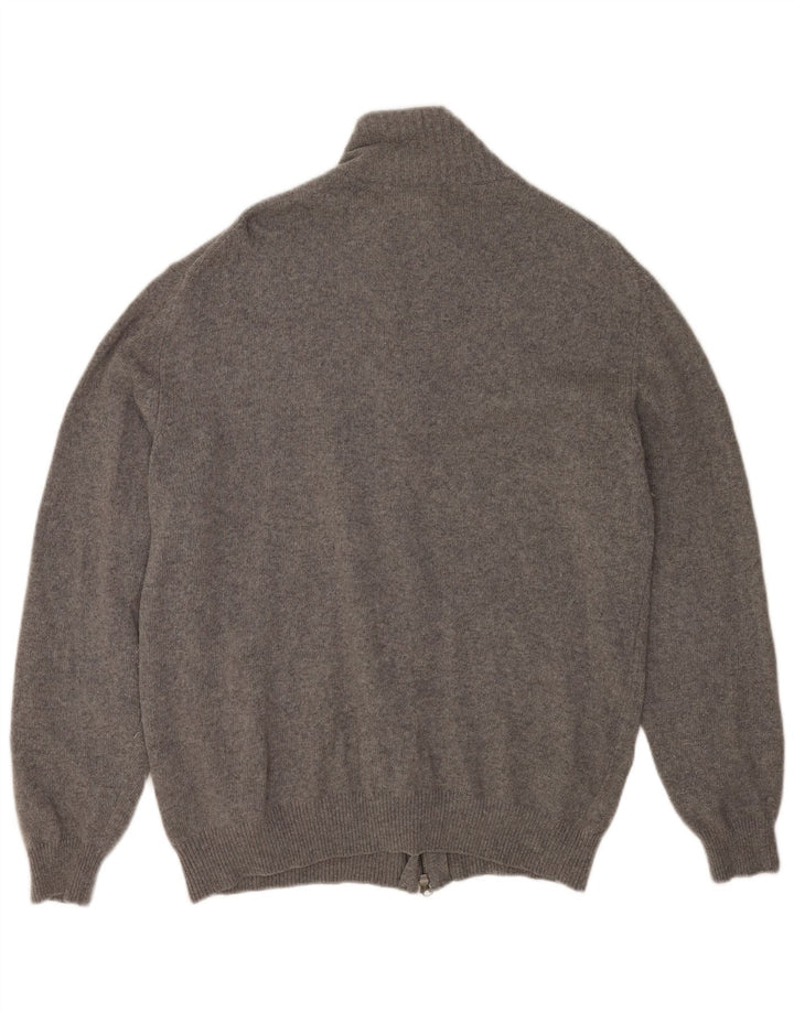 Rifle Herre Cardigan Sweater 2XL Grå Uld