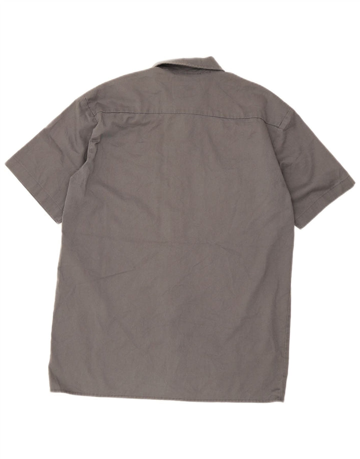 Dickies kortærmet herreskjorte mellemgrå