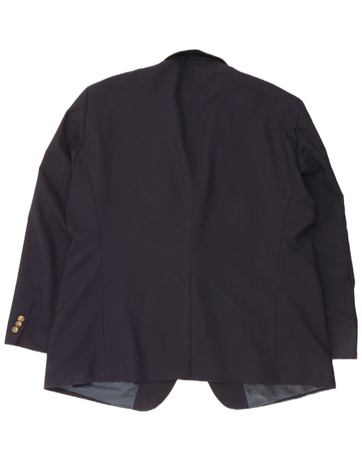 Dockers Herre 2-knaps blazerjakke IT 50 Stor marineblå polyester