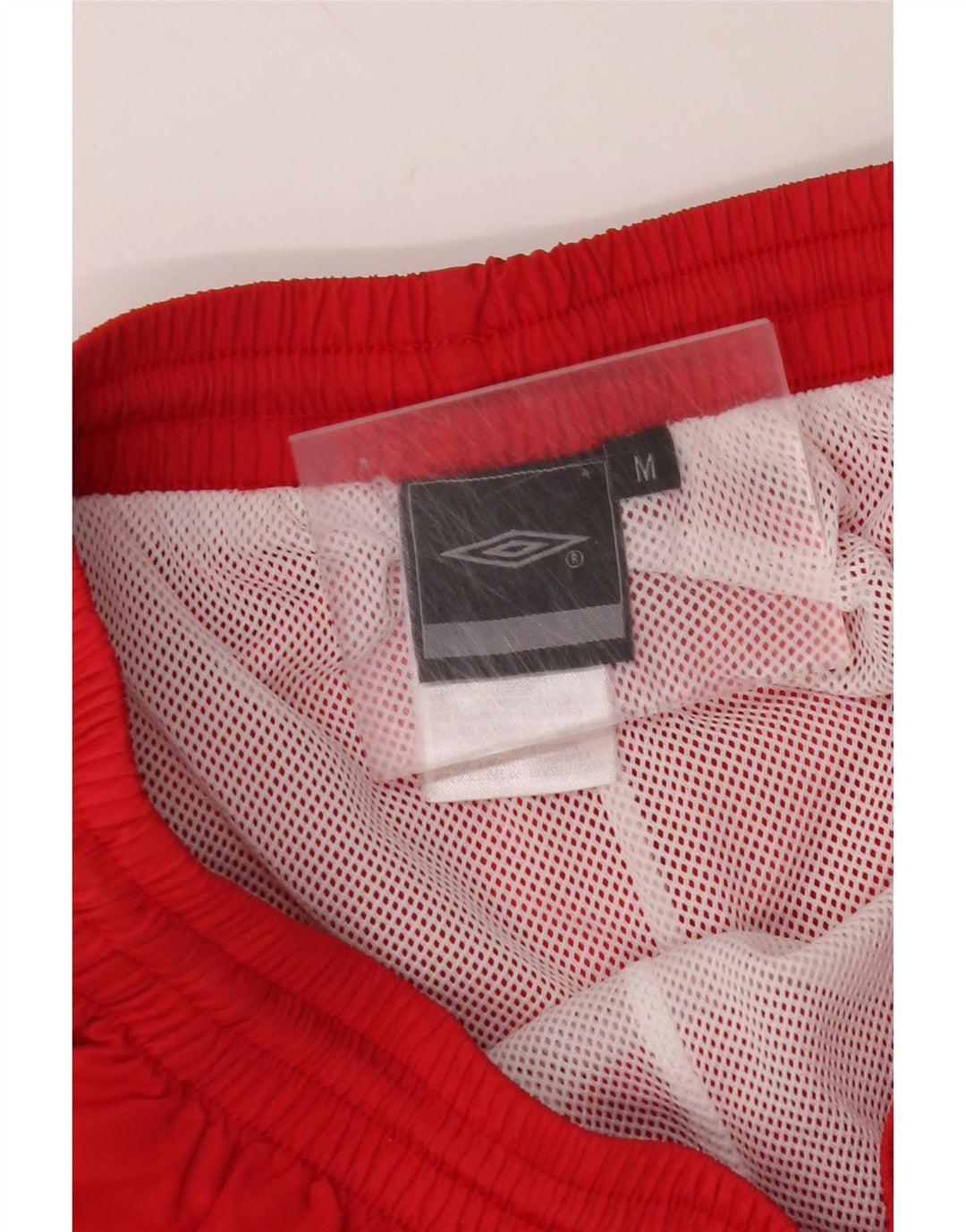 UMBRO Mens Graphic Tracksuit Trousers Joggers Medium  Red Polyester