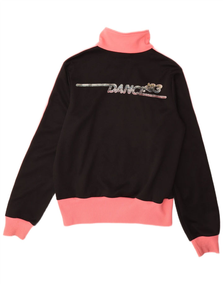 Adidas Grafisk træningsdragt topjakke til kvinder IT 42 Medium Sort Colourblock