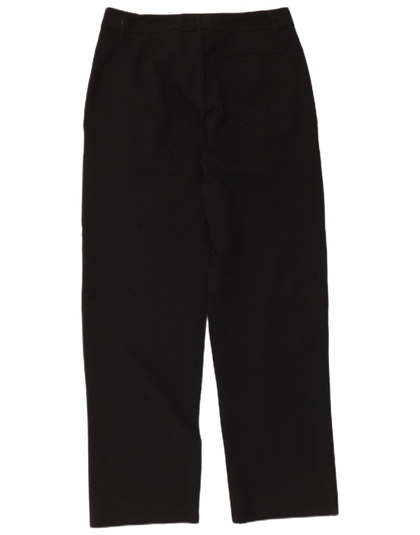 Dirk Bikkembergs Herre Lige Casual Bukser W32 L33 Sort Virgin Wool
