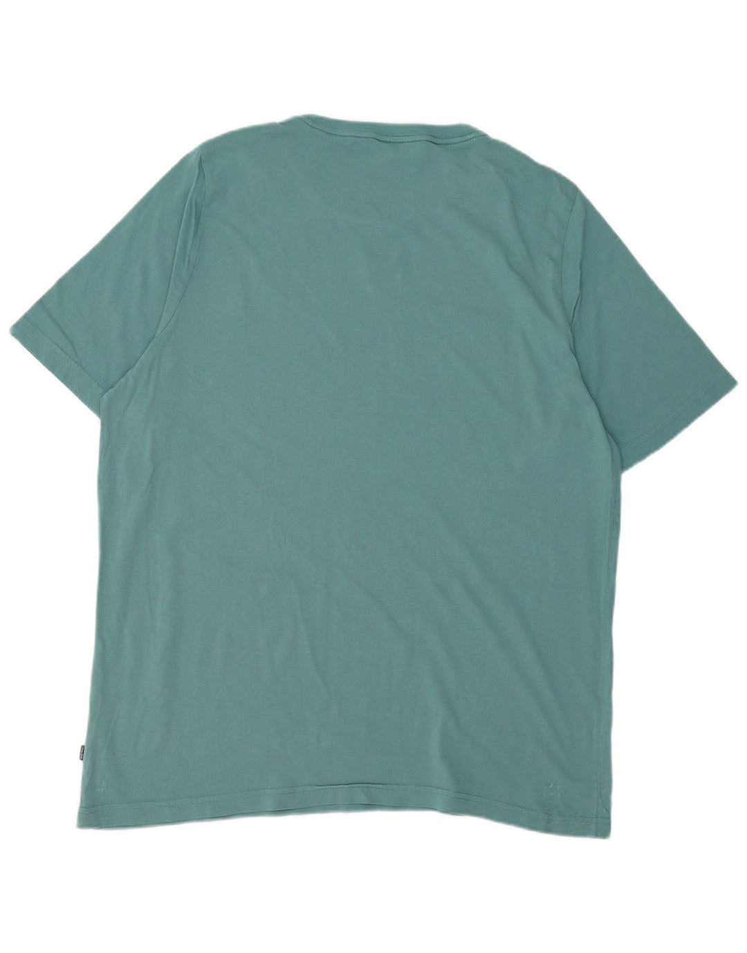 PUMA Herre T-Shirt Top 2XL Blå Bomuld