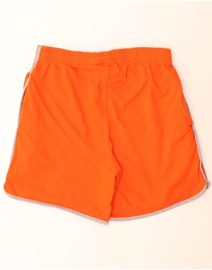 Puma Herre Sportshorts Stor Orange Colourblock Bomuld