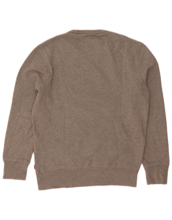 Levi's Grafisk sweatshirt til mænd XS Grå bomuld