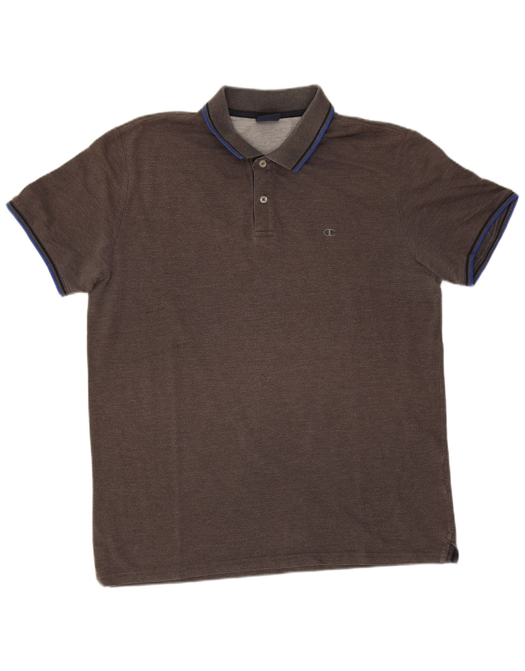 Champion herre poloshirt XL Grå