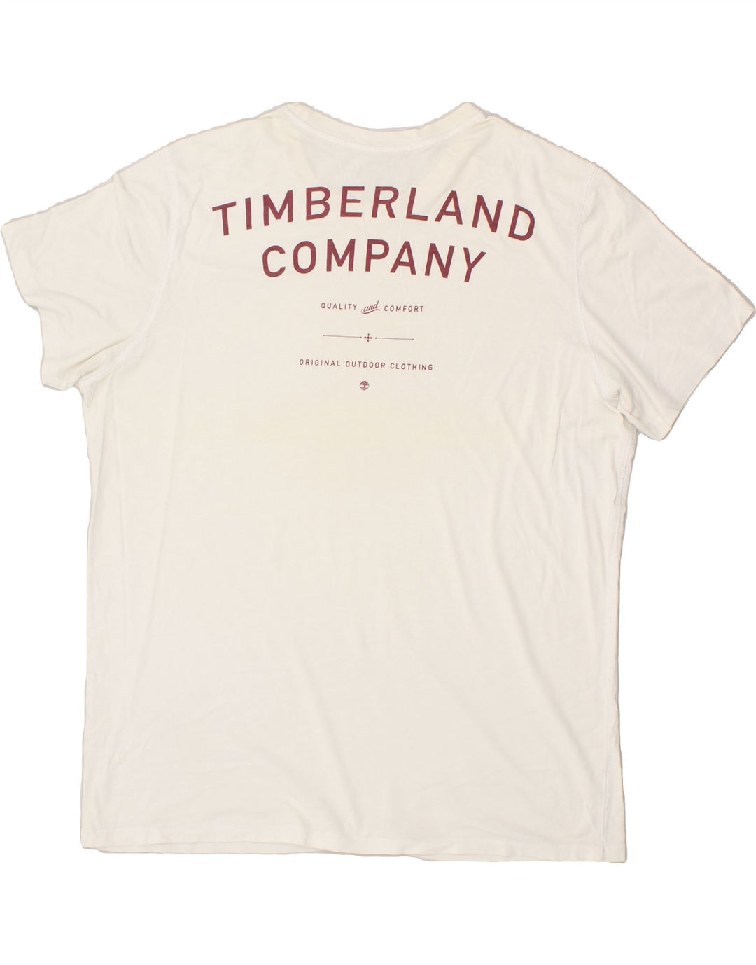 TIMBERLAND Mens Graphic T-Shirt Top XL White | Vintage Timberland | Thrift | Second-Hand Timberland | Used Clothing | Messina Hembry 