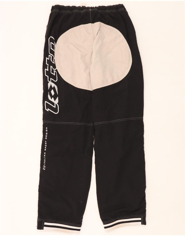 Lotto Herre grafisk træningsdragt Bukser Joggers Large Black Colourblock