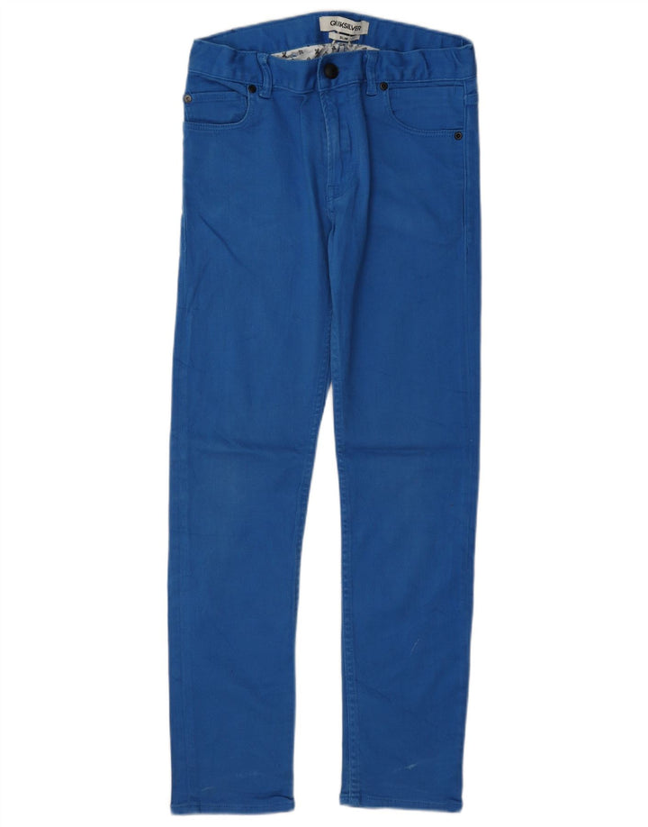 Quiksilver Dame Slim Jeans W28 L29 Blå Bomuld
