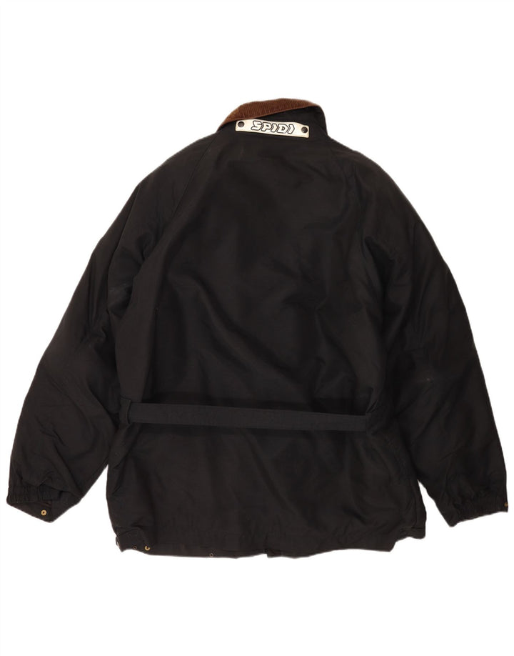 Spidi Herre Graphic Utility Jacket UK 40 Large Black Colourblock Polyester
