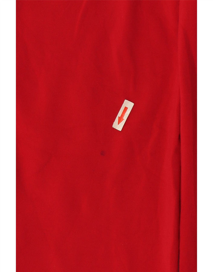 Reebok Træningsdragtsbukser til kvinder UK 12 Medium Rød Nylon