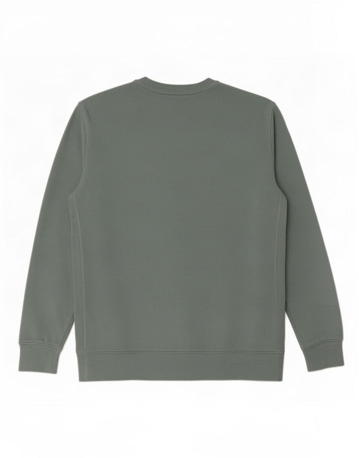 Marks & Spencer Herre Sweatshirt Jumper Stor Grøn Bomuld