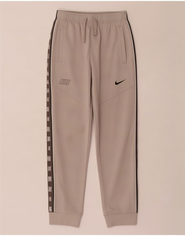 Nike Boys Dri Fit træningsdragt Bukser Joggers 12-13 år Large Grå