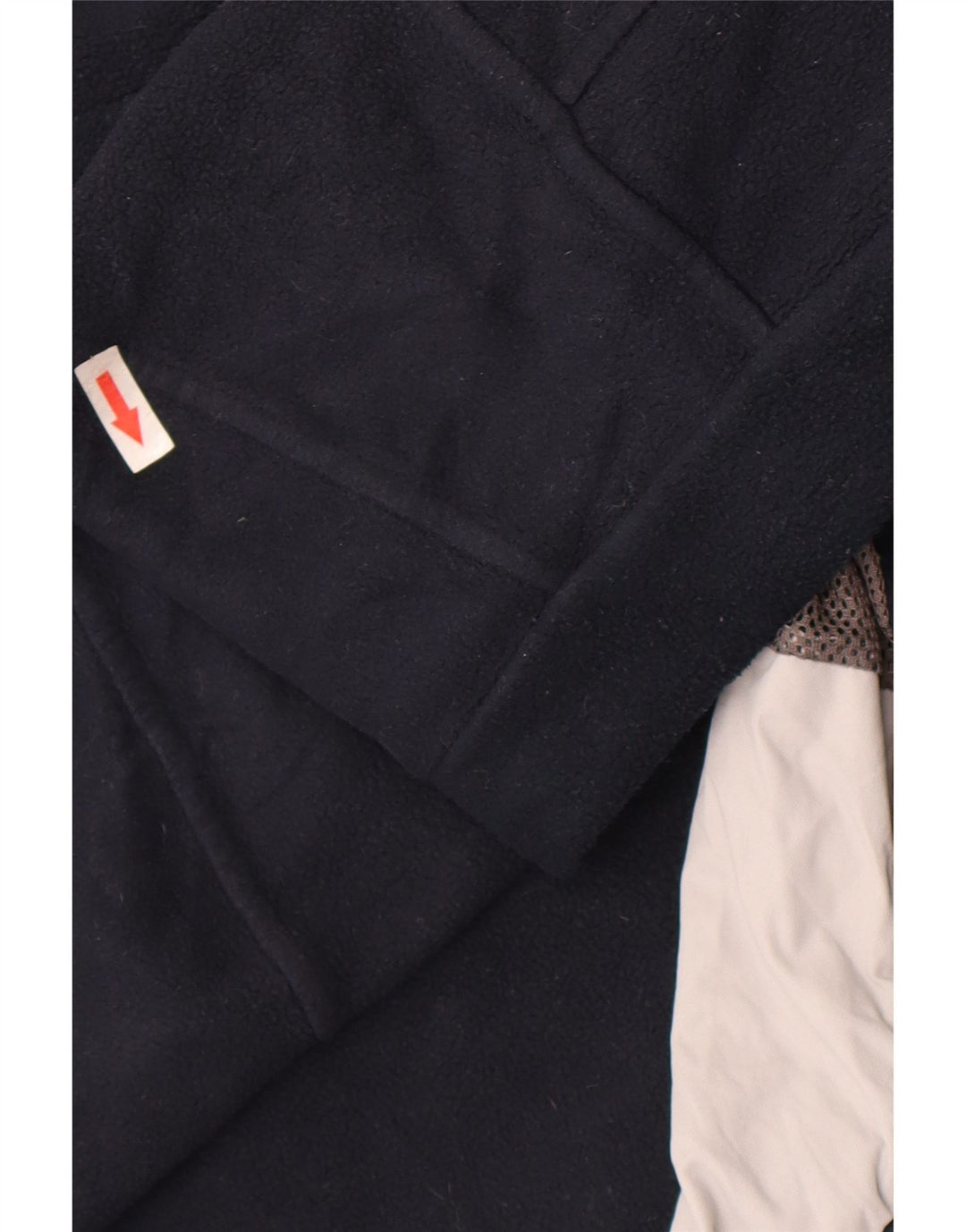 Helly Hansen Herre grafisk fleecejakke UK 40 Large Navy Blue Colourblock