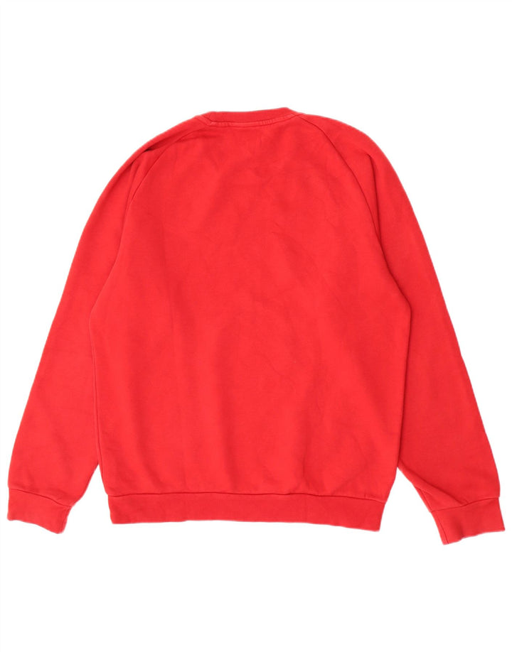Adidas sweatshirt til mænd Medium rød bomuld
