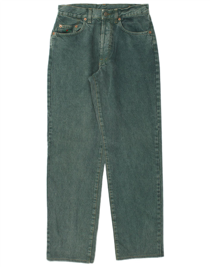 EL CHARRO Lige jeans til kvinder W31 L31 Grøn bomuld