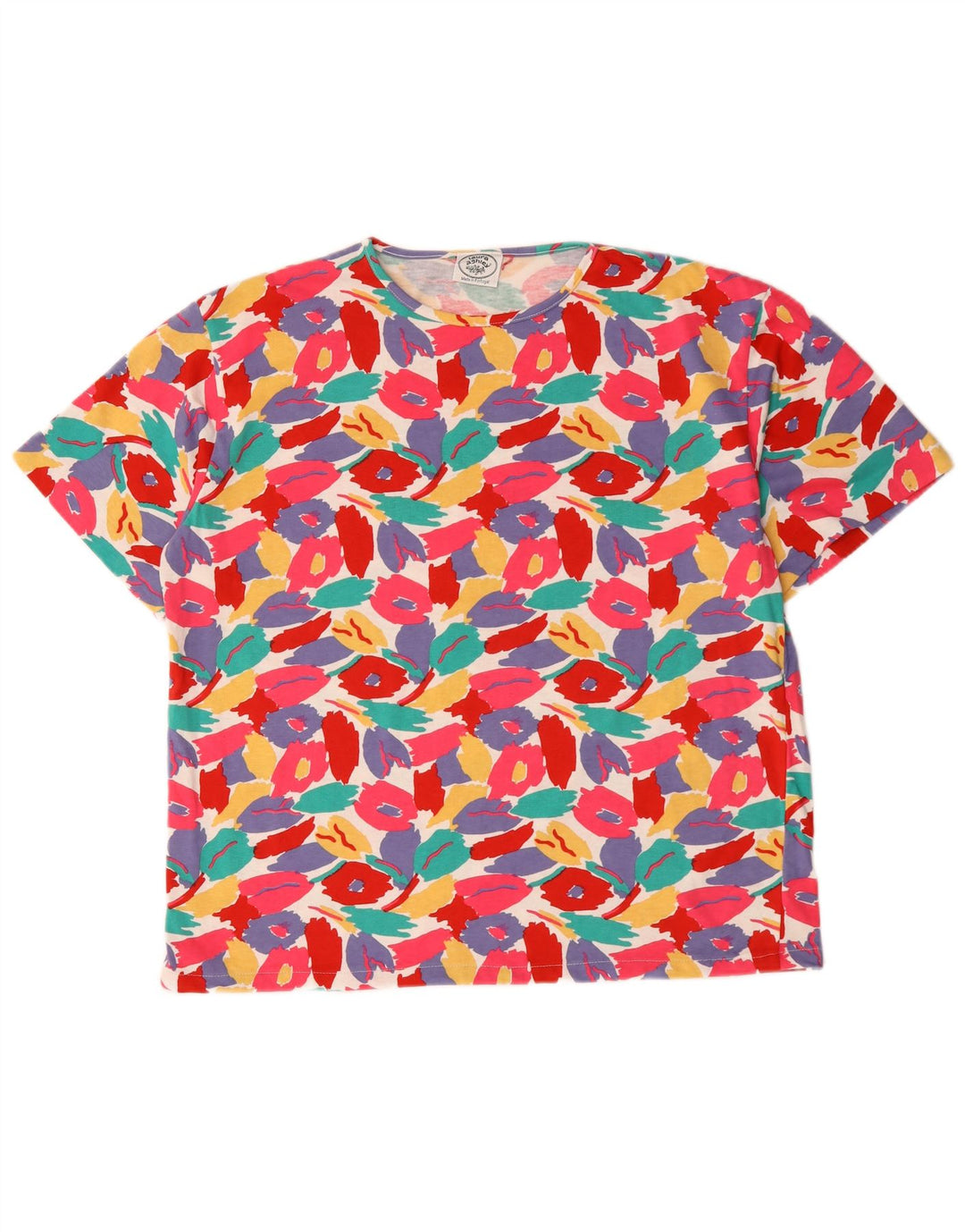 Laura Ashley Dame T-Shirt Top One Size Flerfarvet Blomster Bomuld