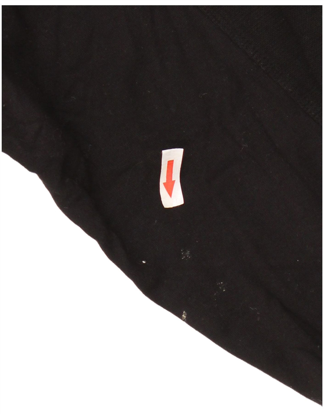 Zara Dame 3/4 ærmet oversize sweatshirt trøje UK 14 Medium Sort