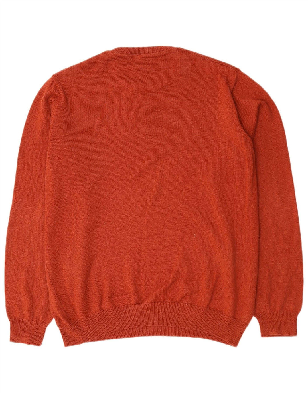 Marks & Spencer Herre Regular Fit Jumper Sweater med rund hals Stor rød bomuld